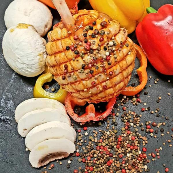 Γιορτινό γεμιστό κοτόπουλο